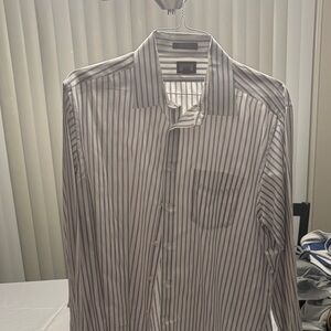 Men's Striped Dress Shirt